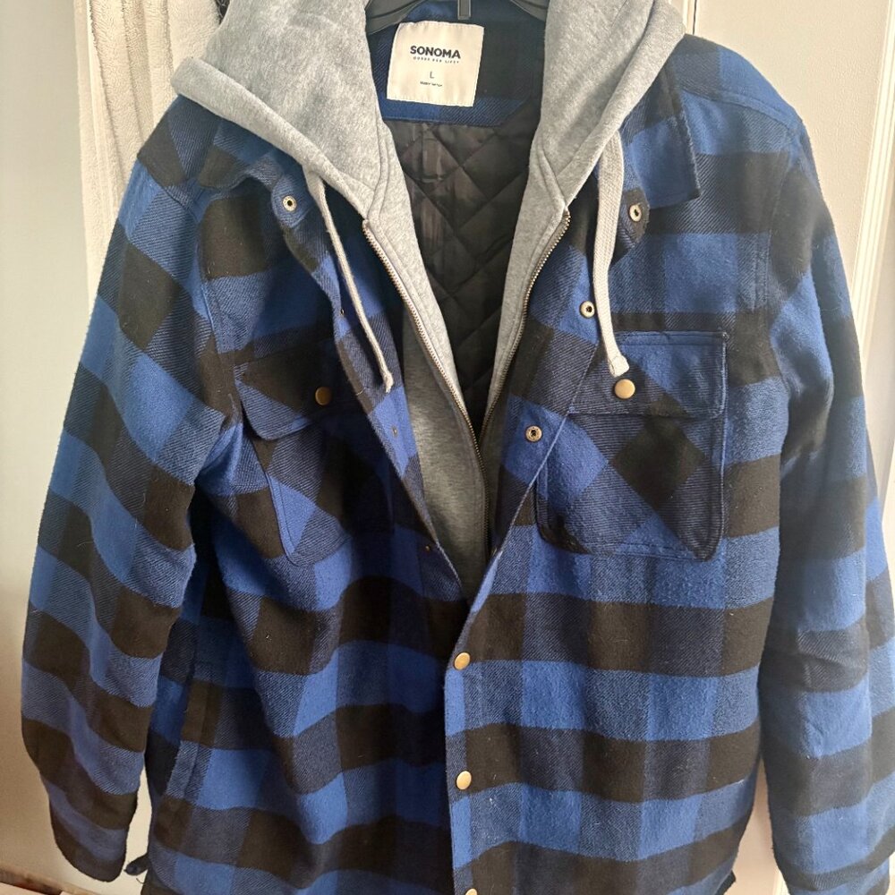 Men's layered jacket